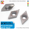 DCMT11T302 DCMT11T304 GQ MX2020 金属陶瓷硬质合金刀片