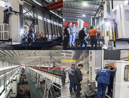 地板类型铣床和无聊的机器